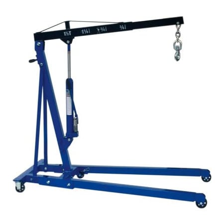 Integrated Supply Network K-Tool International 1.5 Ton Foldable Engine Crane W/ Fast Rise (XD) 63421A